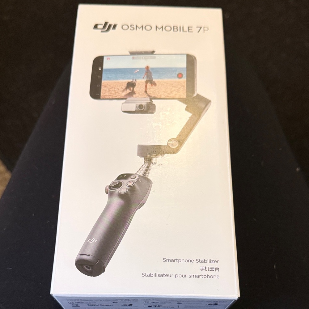 DJI Osmo Mobile 7P Stabilizer in Black